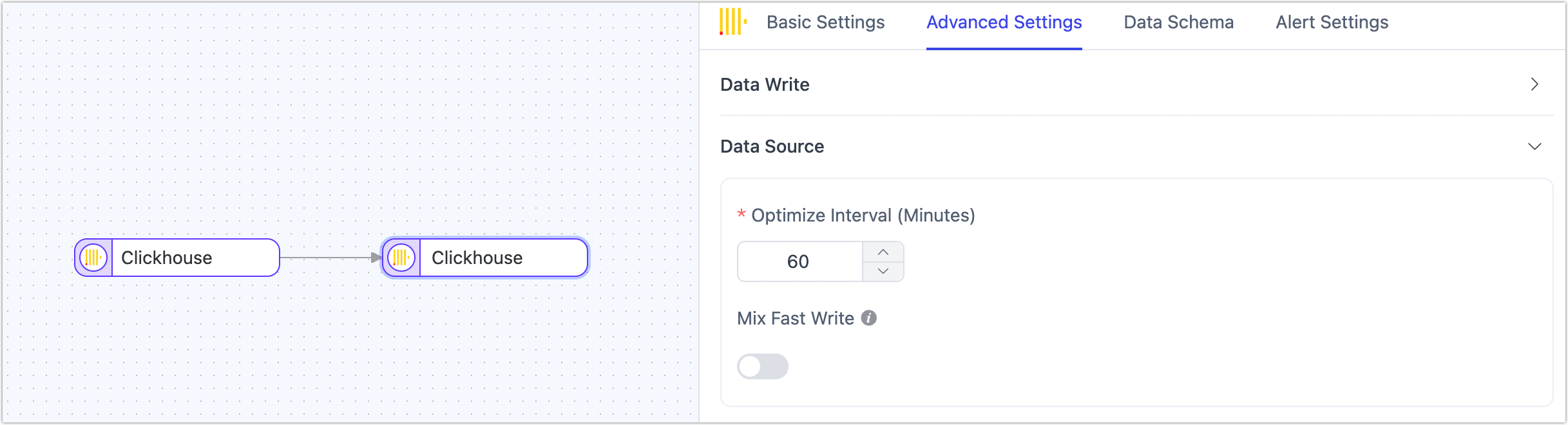 ClickHouse Advanced Node Features