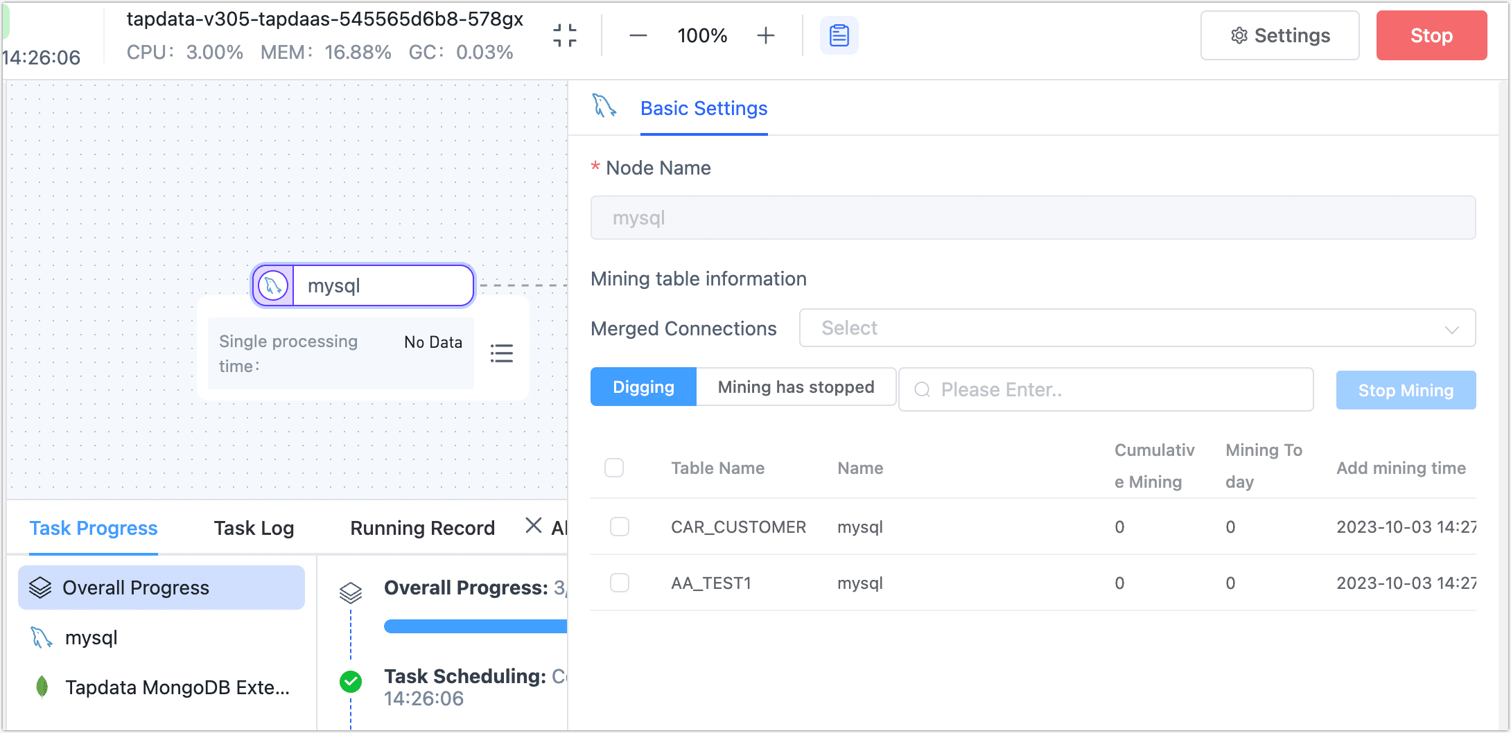 Mining Table Information